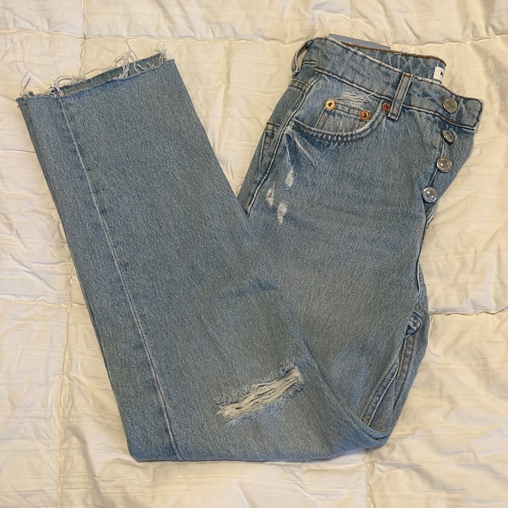 Pull & bear light wash jeans